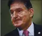  ??  ?? Sen. Joe Manchin