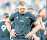  ?? PHOTO / PHOTOSPORT ?? All Blacks captain Sam Cane has been ruled out for 4-6 months.