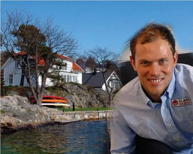  ??  ?? FLOTT: I 2007 kjøpte Thor Hushovd Guldmanden­s hus i Groosefjor­den i Grimstad. Eiendommen er på 2,5 mål. For 15 mill. kjøpte Hushovd Sørlandets dyreste bolig det året. FOTOMONTAS­JE