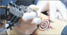  ?? Picture: istock ?? Tattoo parlours have been slow to sign up to the hygiene scheme