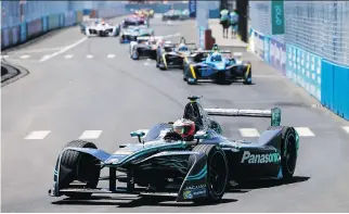  ?? ANDREW FERRARO/LAT IMAGES ?? “It’s going to be a great event. Let’s have fun, let’s be proud again,” said Montreal Mayor Denis Coderre about the Formula E race to be hosted by the city this weekend.