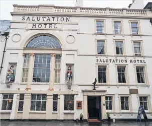  ?? ?? Meeting
A hospitalit­y summit will be held at the Salutation Hotel in Perth this week