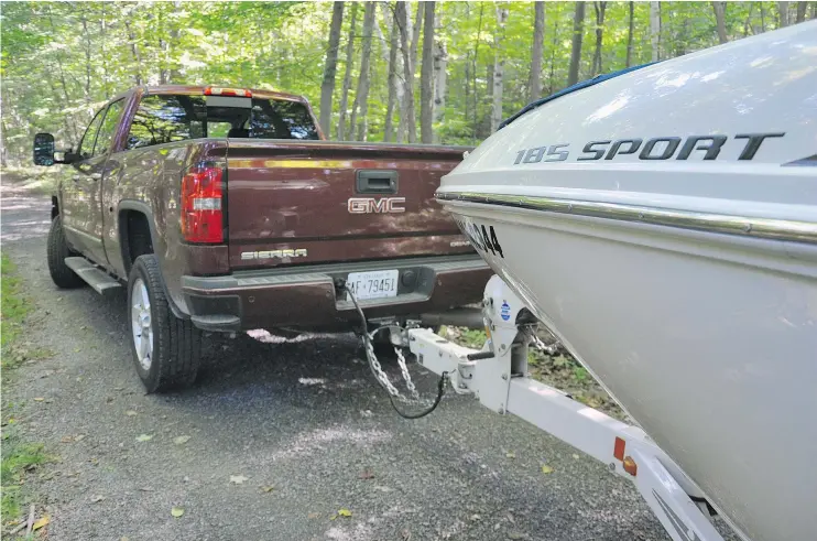  ?? DEREK MCNAUGHTON, DRIVING.CA ?? Regardless of what you’re towing, there are a few things to consider before you hit the road with a trailer.