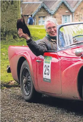  ?? Picture: Steve Macdougall. ?? Tim Riley, from West Sussex,took part in his Daimler Dart SP250.