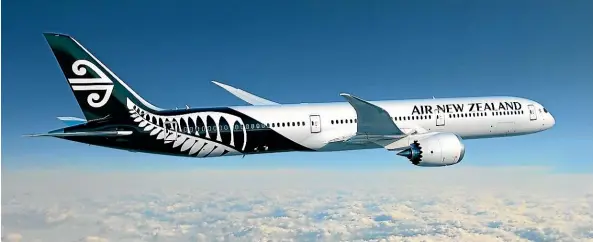  ??  ?? Air New Zealand has bought eight new Boeing 787-10 Dreamliner­s and has the option to increase the order to 20.