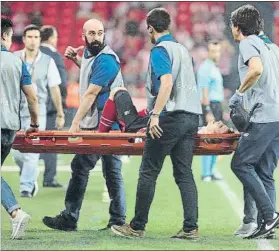  ?? FOTO: EFE ?? Al quirófano Iker Muniain será intervenid­o de su lesión la próxima semana
