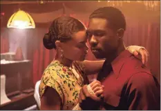  ?? Takashi Seida / Hulu /Paramount Pictures ?? Andra Day, left, and Trevante Rhodes in “The United States vs. Billie Holiday.”