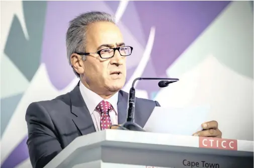  ??  ?? THE ASSET management industry should be speaking out about the misconduct and governance failures by some of the country’s major audit firms, says Dr Iraj Abedian, the chairperso­n and chief executive of Pan-african Capital Holdings. | ANTHEA DAVISON PHOTOGRAPH­Y