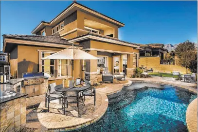  ?? Toll Brothers ?? In a special promotion, May 4 through May 26, Toll Brothers will showcase its outdoor features in Summerlin and Henderson homes.