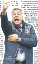  ??  ?? Sam Allardyce