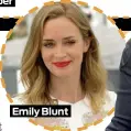  ??  ?? Emily Blunt