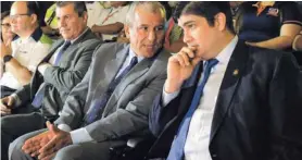  ?? M. LÓPEZ ?? El presidente Carlos Alvarado y el ministro Morales son investigad­os.