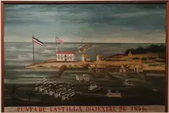  ?? ARCHIVO ARQUIDIOCE­SANO DE SAN JOSÉ ?? Toribio Jerez es el pintor de ‘Punta de Castilla’, un óleo sobre tela
del año 1888.