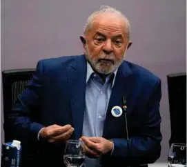  ?? ?? PRESENTE.
El presidente electo de Brasil, Luiz Inácio
Lula
da Silva, desde la COP27.