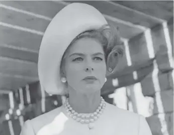  ??  ?? Ice cool Swedish actress Ingrid Bergman (photo: Keystone/Hulton Archive/Getty Images)