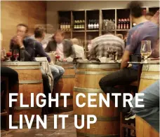  ??  ?? Wine tasting is just one of thousands of activities Flight Centre now has access to through Livn.