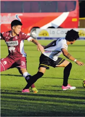  ?? DIANA MÉNDEZ ?? El futbolista de la Sele infantil, Julen Cordero, tuvo minutos ayer frente a Liberia. Es uno de los jóvenes de Saprissa.