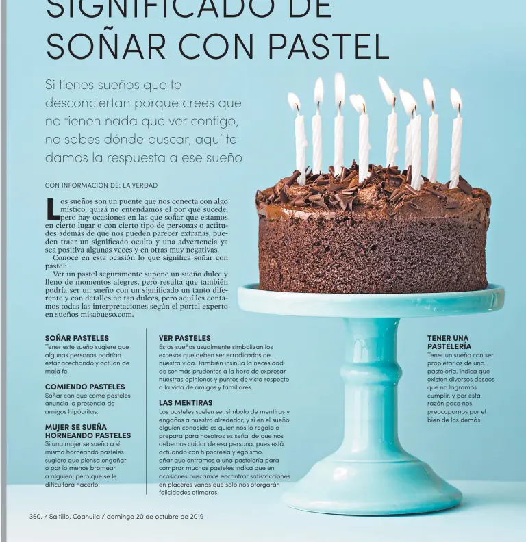 Descubrir 79+ imagen que significa soñar comiendo pastel