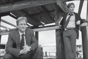  ?? True Detective. ?? Woody Harrelson (left) and Matthew McConaughe­y from season one of