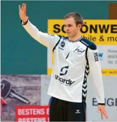  ?? Foto: Felix Dahlheim ?? Torhüter Frank Hübenthal kehrt ins Tor der Schwabmünc­hner Handballer zurück, die heute gegen Kissing ranmüssen.