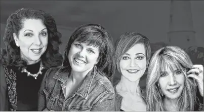  ?? SUBMITTED PHOTO ?? “Island Girls,” featuring from left to right, Bette MacDonald, Lucy MacNeil, Heather Rankin and Jenn Sheppard, will now run Sept. 25-26 at Glace Bay’s Savoy Theatre.