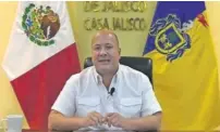  ?? ?? El gobernador Enrique Alfaro Ramírez ofreció los avances en materia de seguridad en el estado de Jalisco.