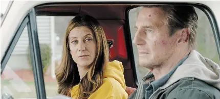  ?? OPEN ROAD FILMS ?? Kate Walsh and Liam Neeson in a scene from “Honest Thief.”