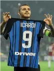  ??  ?? Mauro Icardi, autore di una tripletta