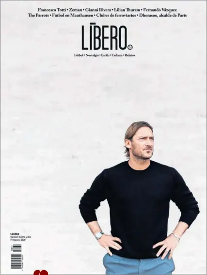  ??  ?? Portada de Líbero, donde se puede leer la entrevista completa.