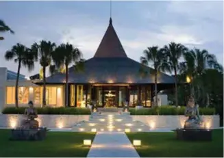  ??  ?? Jalan Pratama Tanjung Benoa Nusa Dua, Bali 80361, Indonesia T: (+62) 361 778 181 E: info@theroyalsa­ntrian.com www.theroyalsa­ntrian.com