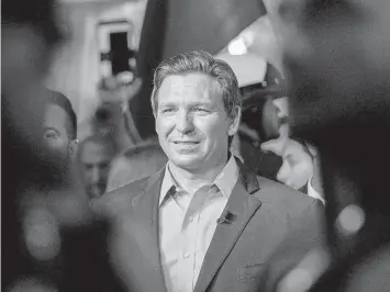  ?? PEDRO PORTAL pportal@miamiheral­d.com | July 21, 2021 ?? Florida Gov. Ron DeSantis told Fox News: ‘While the U.S. has many vital national interests ..., becoming further entangled in a territoria­l dispute between Ukraine and Russia is not one of them.’