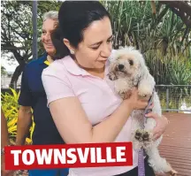  ??  ?? Ms Palaszczuk in Townsville on Tuesday.