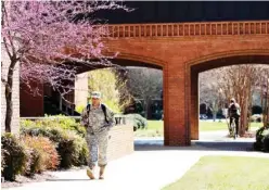  ??  ?? MSU is once again being recognized a top 10 Military Friendly University. (Photo by Megan Bean, MSU)