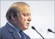  ?? REUTERS FILE ?? Pakistan Prime Minister Nawaz Sharif at the World Climate Change Conference 2015 (COP21), France on November 30,