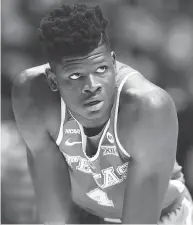 ?? ANDY LYONS / GETTY IMAGES FILES ?? “It’s only right by the athletes,” Texas centre Mo Bamba says of the likely scrapping of the one-and-done policy.