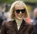  ?? John Minchillo/Associated Press ?? Lawyers for E. Jean Carroll consented to Donald Trump’s bond applicatio­n in his Manhattan defamation case on Monday.