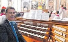  ?? FOTO: PRIVAT ?? Juan Paradell Solé ist der Organist des Papstes.