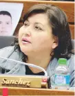  ??  ?? La diputada Esmérita Sánchez (PLRA, Caaguazú) fue querellada por acusar a la abogada María Ester Roa de estafadora.