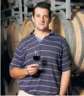  ??  ?? Neethlings­hof winemaker De Wet Viljoen