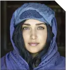  ??  ?? Kabul sensation Mozhdah Jamalzadah makes her feature debut in Red Snow.