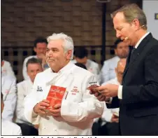  ?? (Photo Philippe Dobrowolsk­a) ?? Bruno Cirino, le chef de l’Hostelleri­e Jérôme.