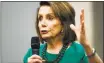  ?? Matt Slocum / Associated Press ?? Speaker of the House Nancy Pelosi, D-Calif.