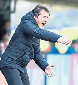  ?? (LA VOZ) ?? Guillermo Barros Schelotto. Se fue conforme con su equipo.