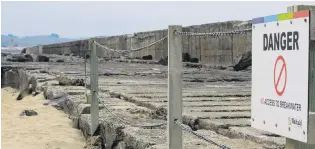  ?? PHOTO: ODT FILES ?? The Oamaru breakwater