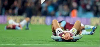  ??  ?? Exhausted…Elite footballer­s are being pushed to the max