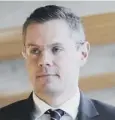  ??  ?? 0 Derek Mackay defended Scotland’s economic strength