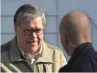  ?? ALEX WONG/GETTY IMAGES ?? Attorney General William Barr ended a weekend of anticipati­on Sunday in the nation’s capital.