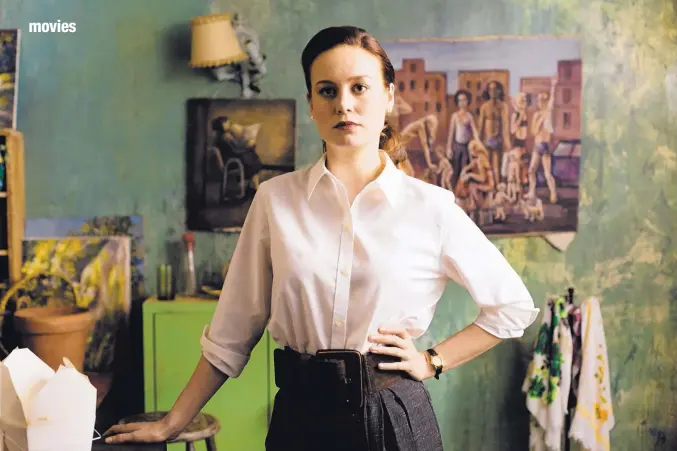  ?? COURTESY OF JAKE GILES NETTER/LIONSGATE ?? Brie Larson stars as Jeannette Walls in “The Glass Castle.”