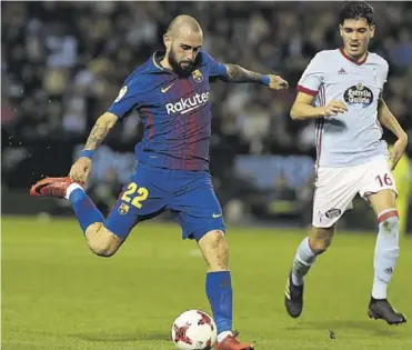  ?? // VALENTÍ ENRICH ?? Aleix Vidal encaminará su futuro otra vez hacia el Sevilla