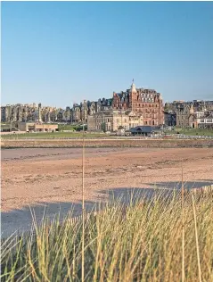  ??  ?? West Sands, St Andrews, where the grim discovery was made at the weekend.